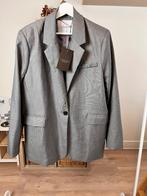 Loavies Grijze Blazer – Maat XL – Nieuw met kaartje, Kostuum of Pak, Maat 42/44 (L), Nieuw, Ophalen of Verzenden