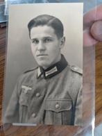 WO2 foto Wehrmacht soldaat , m36 jas, Foto of Poster, Duitsland, Ophalen of Verzenden, Landmacht