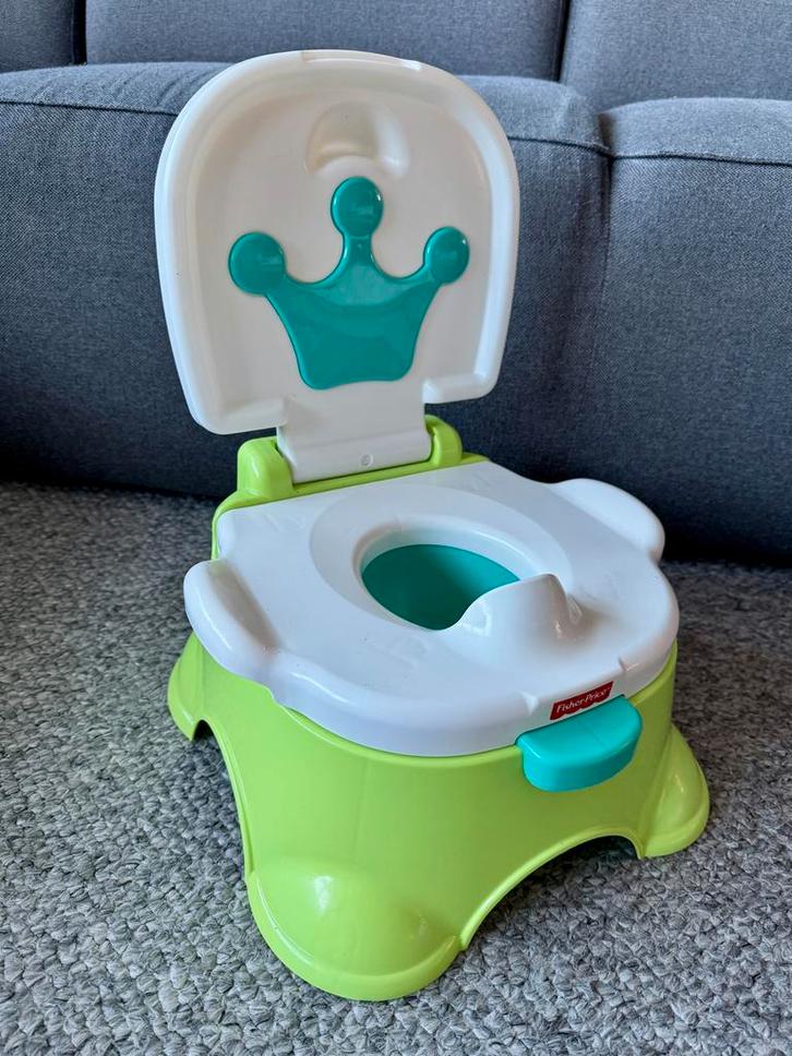 Fisher-Price Potje met vrolijk muziekje, Kinderen en Baby's, Badjes en Verzorging, Zo goed als nieuw, Overige typen, Overige merken
