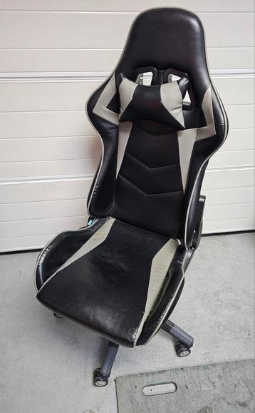 Game stoel zwart/grijs . beschikbaar voor biedingen