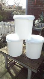 Emmers, Huis en Inrichting, Emmers, Ophalen of Verzenden, Zo goed als nieuw, Kunststof, Met deksel
