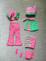 Vintage barbie Skipper kleding 7 delig  mattel 1967, Kleertjes, Zo goed als nieuw, Verzenden