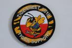 patch tiger meet support  poland 2018  Vlb  Volkel, Verzenden, Zo goed als nieuw, Patch, Badge of Embleem