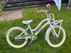 20 inch Popal cruiser meisjes fiets wit roze groen, Ophalen of Verzenden, Gebruikt, 20 inch of meer