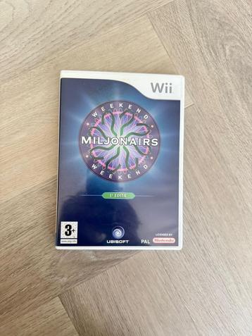 Weekend Miljonairs Wii beschikbaar voor biedingen