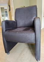 4 eetkamerstoelen in zeer goede staat (Alcantara stof), Huis en Inrichting, Fauteuils, Minder dan 75 cm, Ophalen of Verzenden