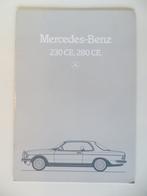 Mercedes Benz 230CE, 280CE - C123, Ophalen