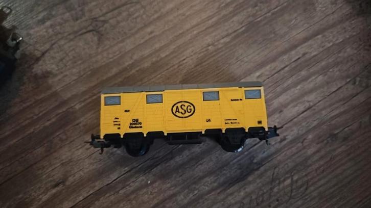 Lima goederen wagons, Hobby en Vrije tijd, Modeltreinen | H0, Gebruikt, Wagon, Gelijkstroom, Lima, Ophalen of Verzenden