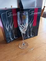 kristal glas champagne glazen nieuw, Ophalen of Verzenden