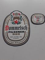 Etiket Dommelsch Pilsener bier, Verzamelen, Biermerken, Ophalen of Verzenden, Zo goed als nieuw