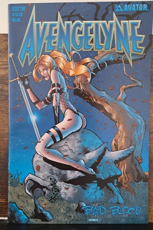 Avengelyne: Bad Blood # 2 Regular & Haley Cover (Avatar Pres, Boeken, Strips | Comics, Zo goed als nieuw, Eén comic, Amerika, Ophalen of Verzenden