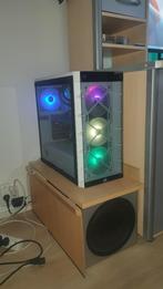 Corsair ICUE 465x + Corsair Hydro100i met 3x RGB Fans, Computers en Software, Computerbehuizingen, Ophalen of Verzenden, Zo goed als nieuw