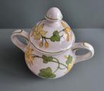 Suikerpot Villeroy & Boch Geranium, Gebruikt, Overige typen, Ophalen of Verzenden, Overige stijlen