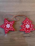 28 mooie houten kerstboomhangers, Diversen, Ophalen of Verzenden, Zo goed als nieuw
