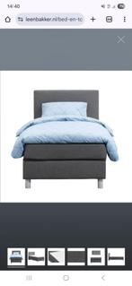 Boxspring 1 persoons, Huis en Inrichting, Slaapkamer | Boxsprings, Ophalen, Gebruikt, 90 cm, Eenpersoons