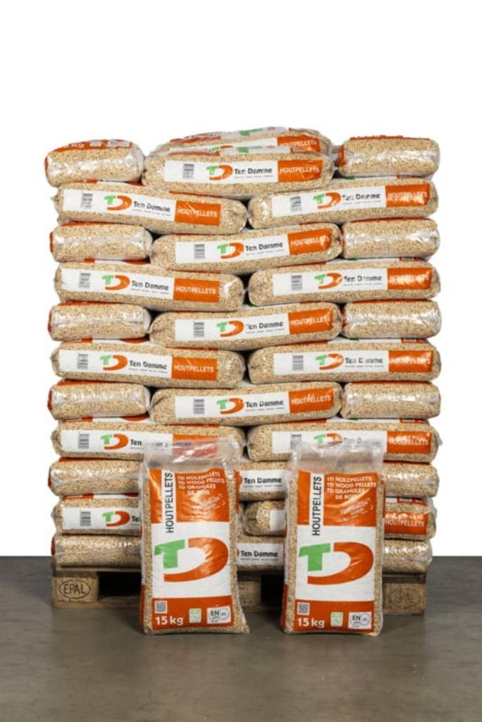 Houtpellets 15kg zak, Tuin en Terras, Haardhout, Blokken, Overige houtsoorten, Minder dan 3 m³, Ophalen of Verzenden