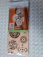 Steampunk Klok Bouwpakket Hout, Hobby en Vrije tijd, Modelbouw | Auto's en Voertuigen, Overige merken, Nieuw, Ophalen of Verzenden