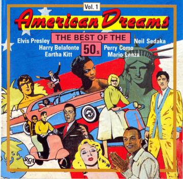 Various – American Dreams The Best Of The 50's Vol. 1 CD  beschikbaar voor biedingen