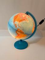 Wereldbol met lamp erin, Verzenden, Zo goed als nieuw