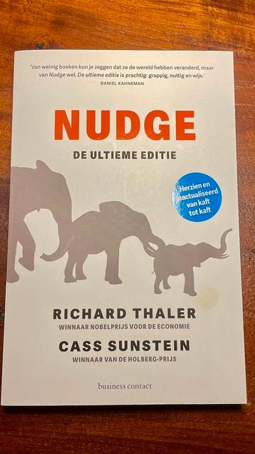 Cass Sunstein - Nudge beschikbaar voor biedingen