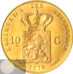 Nederland - 10 Gulden / Gouden tientje 1879 over 1877 #2, Koning Willem III, Losse munt, 10 gulden, Goud