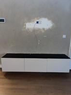 Ikea besta tv-meubel zwartbruin & beige, Huis en Inrichting, Kasten | Televisiemeubels, Ophalen, Gebruikt, 25 tot 50 cm, Minder dan 100 cm