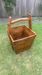 Mand - hout, Huis en Inrichting, Woonaccessoires | Overige, Ophalen of Verzenden, Gebruikt