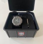 Luminox Mill Spec zwart met zilverkleurige bezel., Overige merken, Overige materialen, Polshorloge, Overige materialen