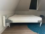 Auping Next 180x200 Compleet met 2 auping matrassen, Huis en Inrichting, Ophalen, Zo goed als nieuw, Hout