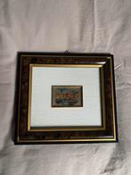 Vintage kunst venetie zilver plaatje, Verzenden