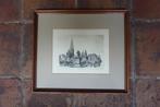 ets Antwerpen 13/250 Jan van Rijsewijk, Antiek en Kunst, Kunst | Etsen en Gravures, Ophalen