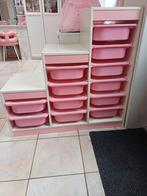 Ikea trofast kast / trappenkast roze wit, Huis en Inrichting, Ophalen, Gebruikt