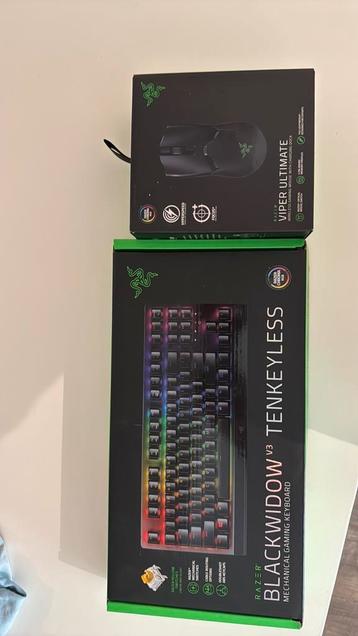 Razer gaming set muis en toetsenbord beschikbaar voor biedingen