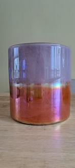 Pols Potten glas vaas 20cm., Overige kleuren, Ophalen of Verzenden, Minder dan 50 cm, Glas