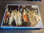 Vintage 1985 Ravensburger puzzel 1500 Botticelli Spring, Ophalen of Verzenden, 500 t/m 1500 stukjes, Zo goed als nieuw