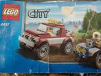 Lego City 4437 - politie achtervolging, Ophalen of Verzenden, Gebruikt, Complete set, Lego