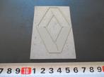 sticker logo RENAULT schuimvinyl 009, Ophalen, Zo goed als nieuw