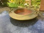 Schaal koper brasero kastanjes poffen bloembak decoratie, Antiek en Kunst, Ophalen of Verzenden