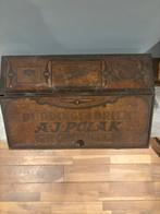 Oud winkelblik A.J. Polak Groningen - Brocante, Ophalen of Verzenden