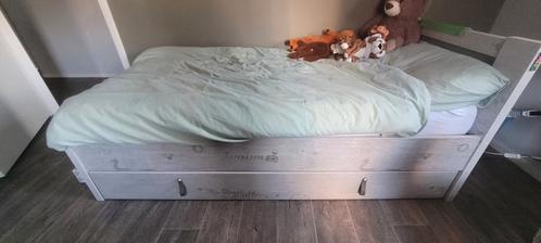 Supermooi bed met uitschuifbaar bed, Kinderen en Baby's, Kinderkamer | Bedden, Zo goed als nieuw, 180 cm of meer, 85 tot 100 cm