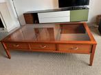 GRATIS ZONDAG OPHALEN Jan des Bouvrie Salontafel Kersenhout, Ophalen, Gebruikt, 50 tot 100 cm, 150 tot 200 cm