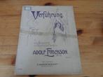 Adolf frichson - verfuhrung, Muziek en Instrumenten, Bladmuziek, Zang, Gebruikt, Ophalen of Verzenden, Artiest of Componist