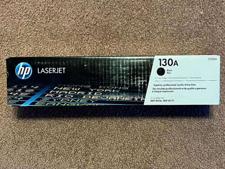 HP 130A originele zwarte LaserJet tonercartridge, Computers en Software, Printerbenodigdheden, Nieuw, Toner, Ophalen of Verzenden
