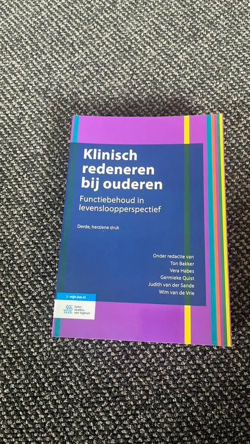 Klinisch redeneren bij ouderen, Boeken, Studieboeken en Cursussen, Zo goed als nieuw, HBO, Beta, Ophalen of Verzenden