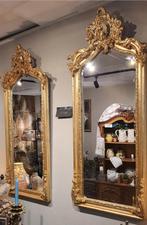 Set Franse  spiegels, Huis en Inrichting, Woonaccessoires | Spiegels, Minder dan 50 cm, Mandysmaison, 5664HM, Ophalen of Verzenden