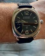 Panerai Radiomir ( Black Seal), Sieraden, Tassen en Uiterlijk, Horloges | Heren, Overige merken, Leer, Staal, Polshorloge