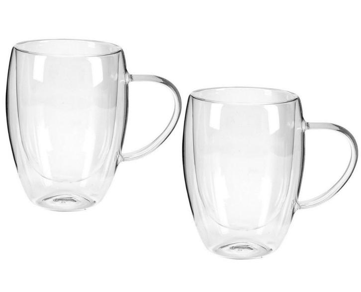 Dubbelwandig Theeglas | 2 Stuks | Doorzichtig Van 9 Voor 5, Huis en Inrichting, Keuken | Servies, Nieuw, Overige typen, Overige stijlen
