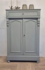 Antieke Brocante Meidenkast - Gerestyled, Huis en Inrichting, Kasten | Kledingkasten, Ophalen, 50 tot 100 cm, Zo goed als nieuw