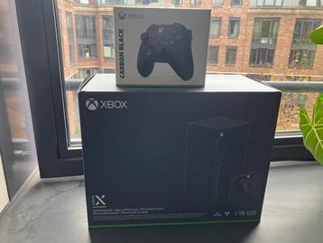 xbox x series + extra controler beschikbaar voor biedingen