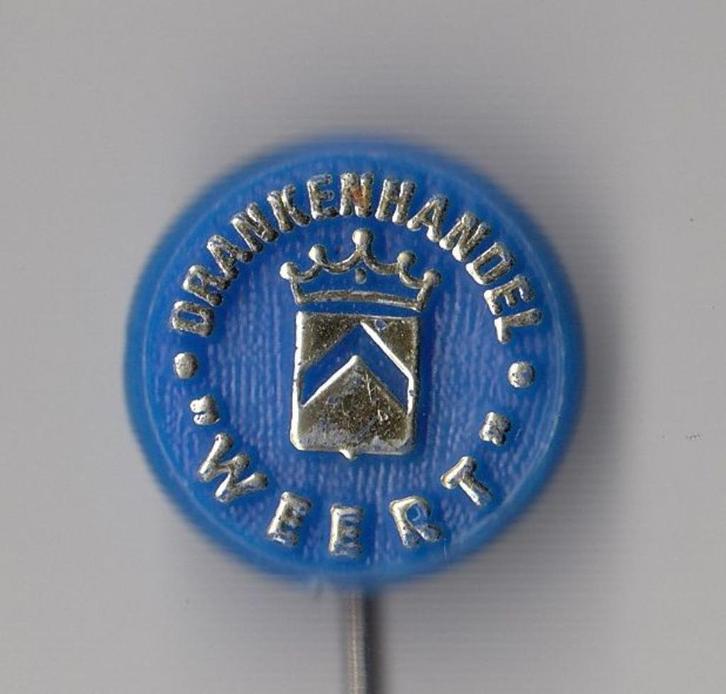 Weert Drankenhandel speldje, Verzamelen, Speldjes, Pins en Buttons, Gebruikt, Speldje of Pin, Overige onderwerpen, Ophalen of Verzenden